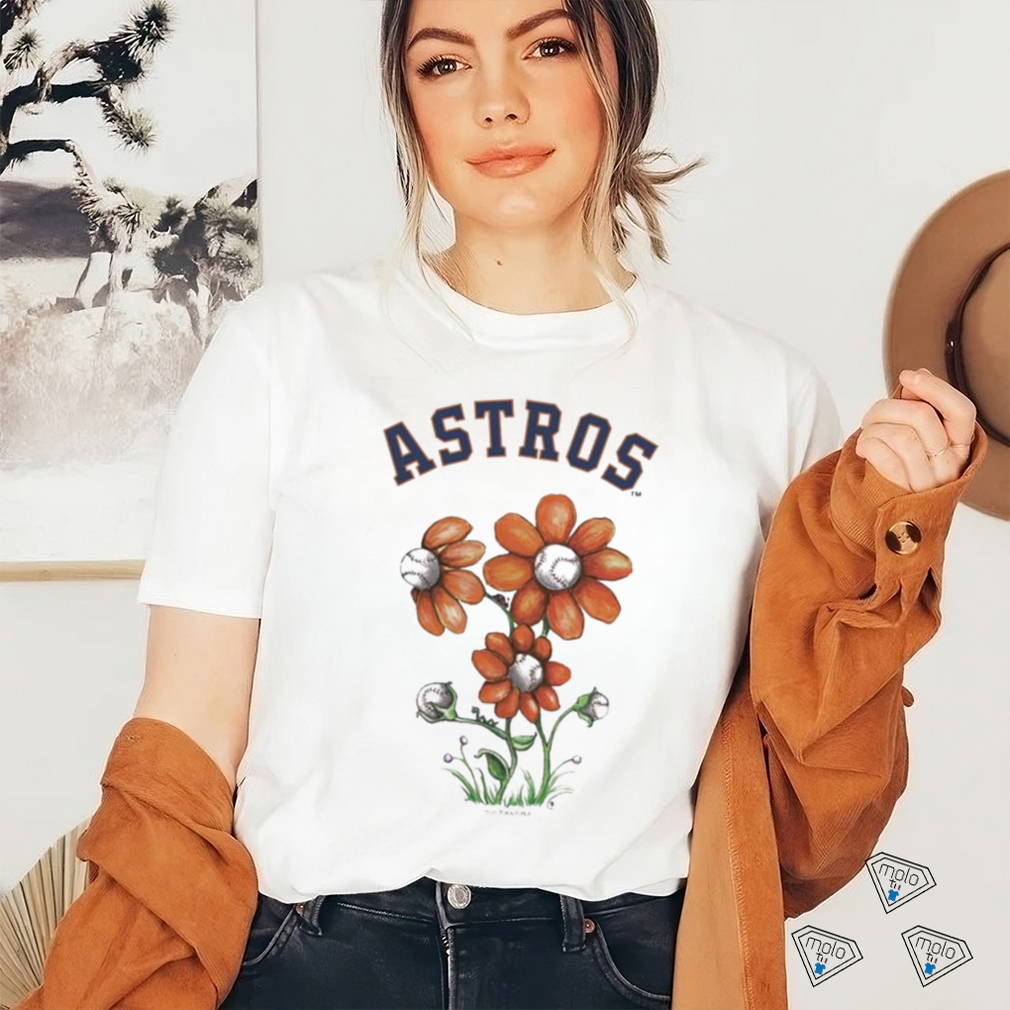 Houston Astros Blooming Baseballs Shirt Houston Astros Blooming Baseballs Shirt