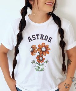 Houston Astros Blooming Baseballs Shirt, hoodie, sweater, long sleeve and tank top Houston Astros Blooming Baseballs Shirt