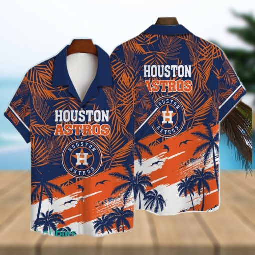 Houston Astros Major League Baseball 3D Print Hawaiian Shirt