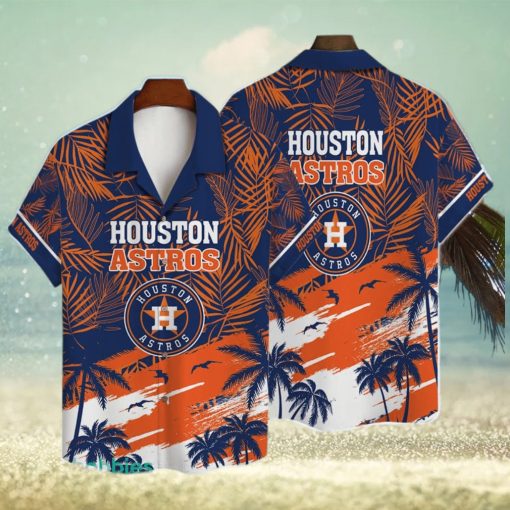 Houston Astros Major League Baseball 3D Print Hawaiian Shirt