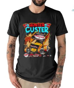 Hunter Custer racing car shirt
