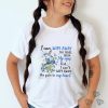 just cause i’m a cowboy doesn’t mean i can conouer anger through gentleness shirt