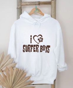 I Love Surfer Boys Unisex T Shirt