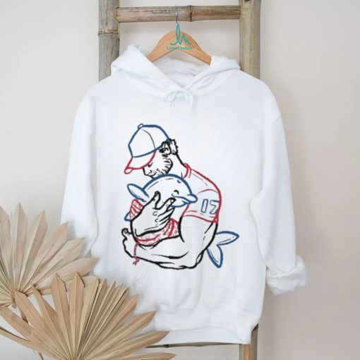 I Love You Dad Hug Dolphin Shirt