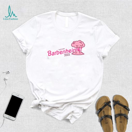 I SURVIVED BARBENHEIMER 2023 BARBIE SHIRT