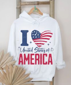 I love United States Of America Shirt