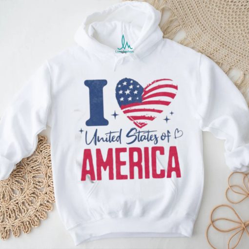 I love United States Of America Shirt