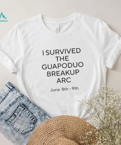 I survived the Guapoduo Breakup Arc June 8th 9th shirt