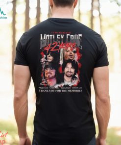 I.XVII.MCMLXXXI Motley Crue 42 Years Thank You For The Memories T Shirt