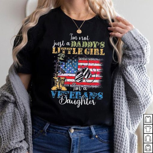 Im A Veterans Daughter PNG 4th Of July Veteran Shirt