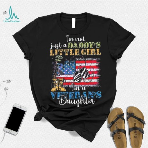 Im A Veterans Daughter PNG 4th Of July Veteran Shirt