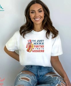 I’m Just Here For The Wieners Hot Dog T shirt