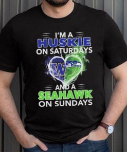 I’m a Huskie on Saturdays and a Seahawks on Sundays 2023 shirt