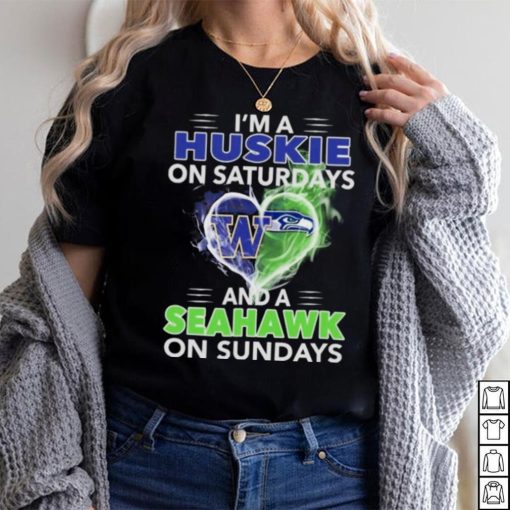 I’m a Huskie on Saturdays and a Seahawks on Sundays 2023 shirt