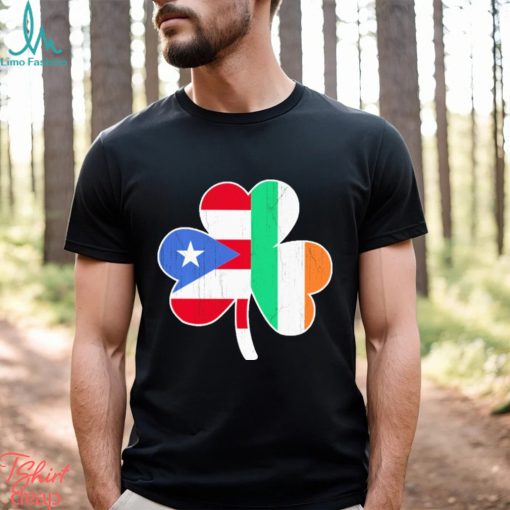 Ireland Irish Puerto Rican St Patrick Day shirt