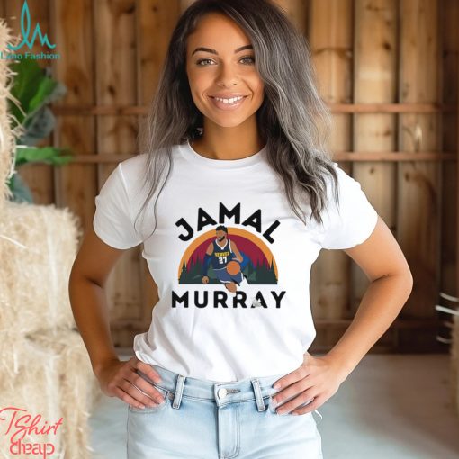 Jamal Murray #27 Denver Nuggets basketball cartoon 2023 T shirt