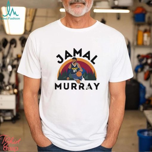 Jamal Murray #27 Denver Nuggets basketball cartoon 2023 T shirt