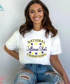 Jelleaux shot national champions shirt