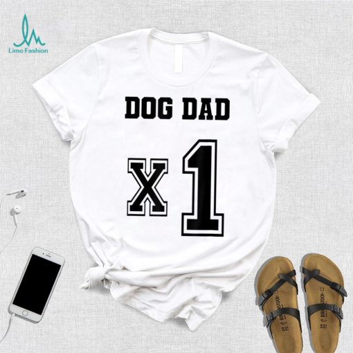 Jersey Style Dog Dad X1 1 Puppy Love Pet Adoption Shirt