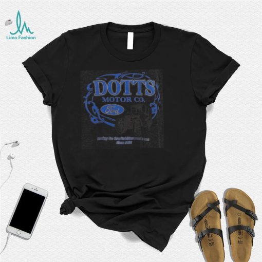 Jerzees Ford Dotts Motor Co.Grey T Shirt