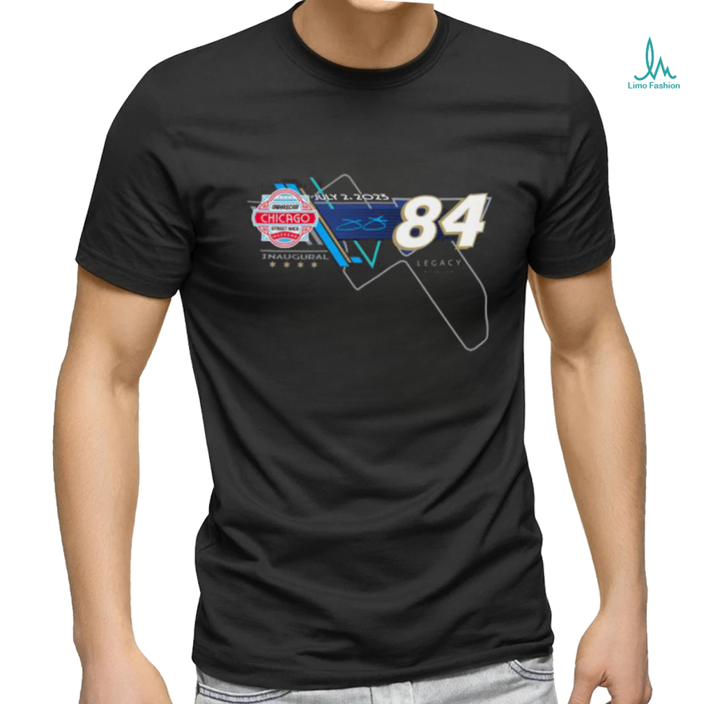 Jimmie Johnson LEGACY Motor Club Team Collection 2023 Grant Park 200 T Shirt Jimmie Johnson LEGACY Motor Club Team Collection 2023 Grant Park 200 T Shirt