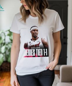 Jimmy Butler Miami vs Denver series tied shirt