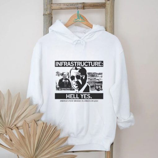 Joe Biden Infrastructure Hell Yes Shirt