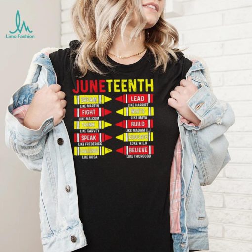 Juneteenth Women Juneteenth African American T Shirt