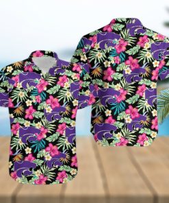Kansas State Wildcats With Tropical Pattern Summer 3D Hawaiian Shirt