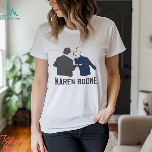 Karen Boone Aaron Boone New York Baseball shirt