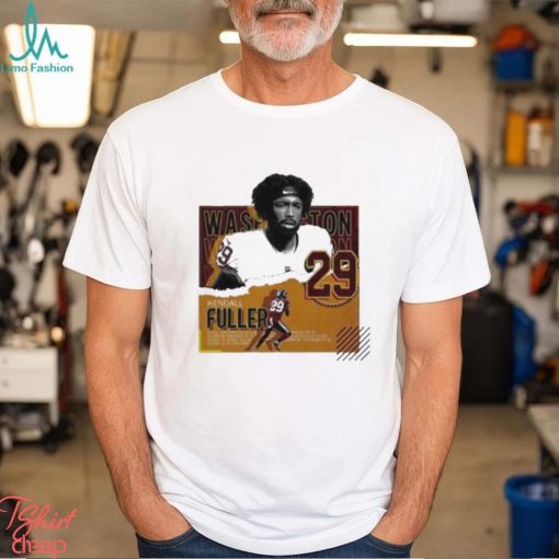 Kendall Fuller 29 Washington Commanders Football Poster 2023 Shirt