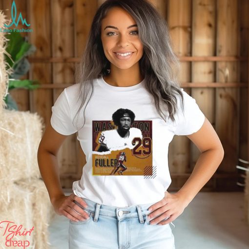 Kendall Fuller 29 Washington Commanders Football Poster 2023 Shirt
