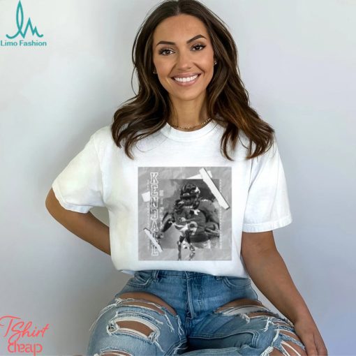 Kendall Hinton 9 Denver Broncos Football Paper Poster 2023 Shirt