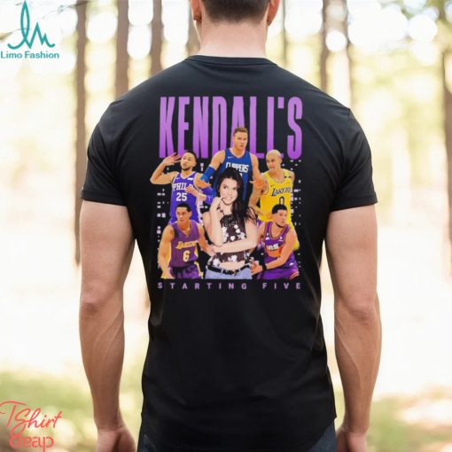 Kendall’s Starting Five 2023 shirt