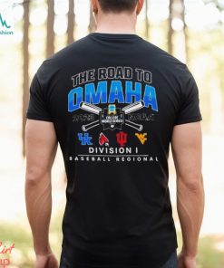 Kentucky The Road To Omaha 2023 NCAA Division I Baseball Regional shirt