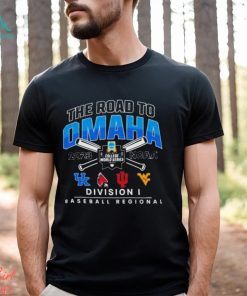 Kentucky The Road To Omaha 2023 NCAA Division I Baseball Regional shirt