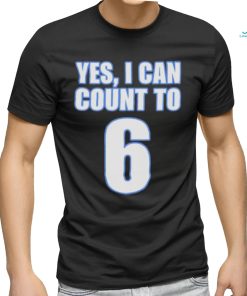 Kevin O’Sullivan Wearing Yes I Can Count To 6 Shirt