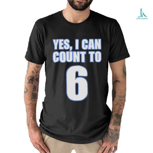 Kevin O’Sullivan Wearing Yes I Can Count To 6 Shirt