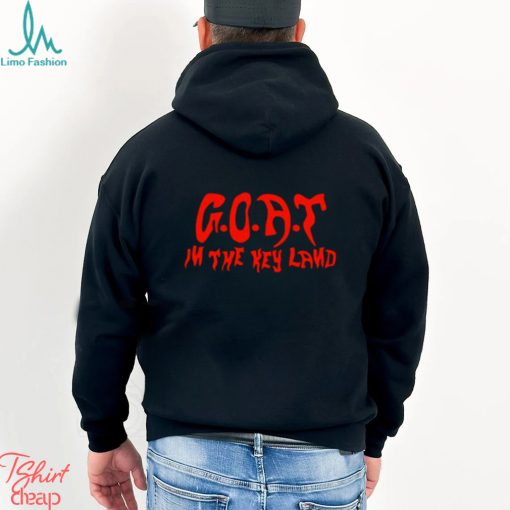 Key G O A T In The Key Land Tour shirt