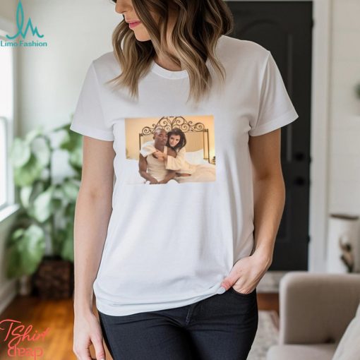 Kim Kardashian And Ray J On Bed Shirt