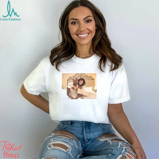 Kim Kardashian And Ray J On Bed Shirt