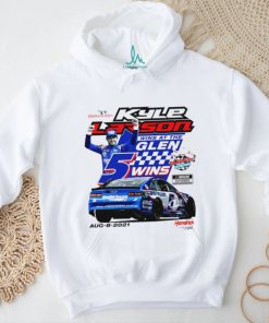 Kyle Larson wins at the Glen 5 wins racing car shirt