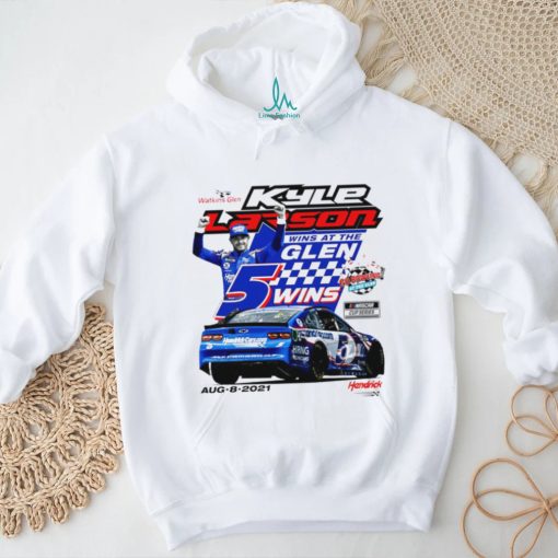 Kyle Larson wins at the Glen 5 wins racing car shirt