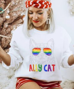 LGBT Ally Cat Be Kind Gay Rainbow Funny LGBTQ T Shirt, hoodie, sweater, long sleeve and tank top LGBT Ally Cat Be Kind Gay Rainbow Funny LGBTQ T Shirt