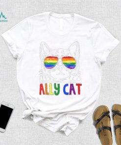 LGBT Ally Cat Be Kind Gay Rainbow Funny LGBTQ T Shirt, hoodie, sweater, long sleeve and tank top LGBT Ally Cat Be Kind Gay Rainbow Funny LGBTQ T Shirt