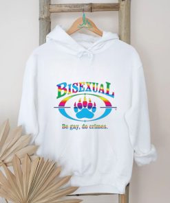 LGBT Bisexual be gay do crimes logo shirt