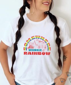 LGBT Somewhere under the rainbow retro shirt