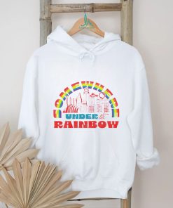 LGBT Somewhere under the rainbow retro shirt