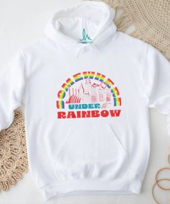 LGBT Somewhere under the rainbow retro shirt