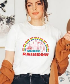 LGBT Somewhere under the rainbow retro shirt